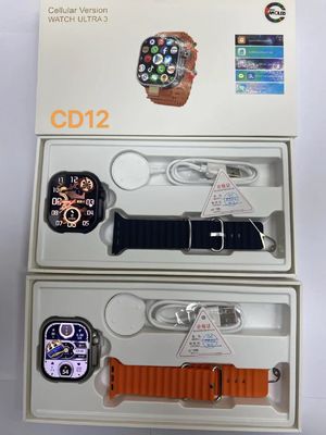 CD12 4G LTE умные часы с вращающейся камерой и сенсорным зумом водонепроницаемый дисплей с батареей 2000 мА